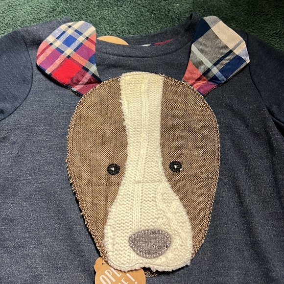 Mud Pie dog Bad to the Bone shirt toddler - Picture 3 of 5